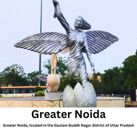 IMAGE OF PARI CHOWK IN GREATER NOIDA, HEARING AID SOLUTIONS IS LOCATED NEAR PARI CHOWK IN GREATER NOIDA