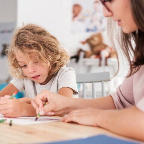 Image of Occupational therapy of children, at Occupational therapy centre, located in Greater Noida, recognized as the best occupational therapy centre in the Greater Noida