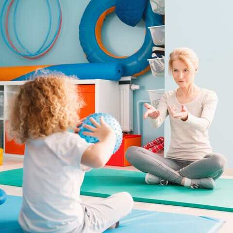 Image of Occupational therapy of children, at Occupational therapy centre, located in Greater Noida, recognized as the best occupational therapy centre in the Greater Noida